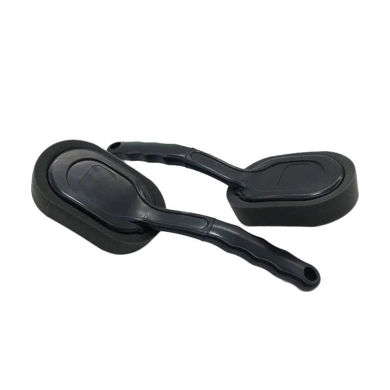 Car Tire Waxing Long Handle Sponge Brush